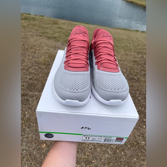 NWT APL Techloom Tracer Mens Size 11 in Cedar/White Retails $250 - Picture 3 of 11